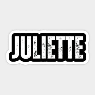 Juliette Name Gift Birthday Holiday Anniversary Sticker